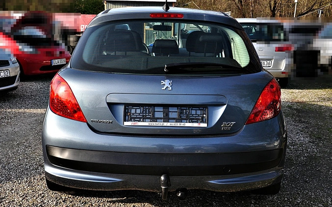 Peugeot 207 cena 14999 przebieg: 150000, rok produkcji 2007 z Wałcz małe 562